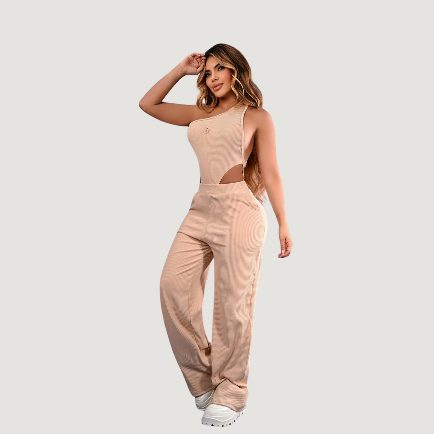 2-Piece Set with Palazzo Pants