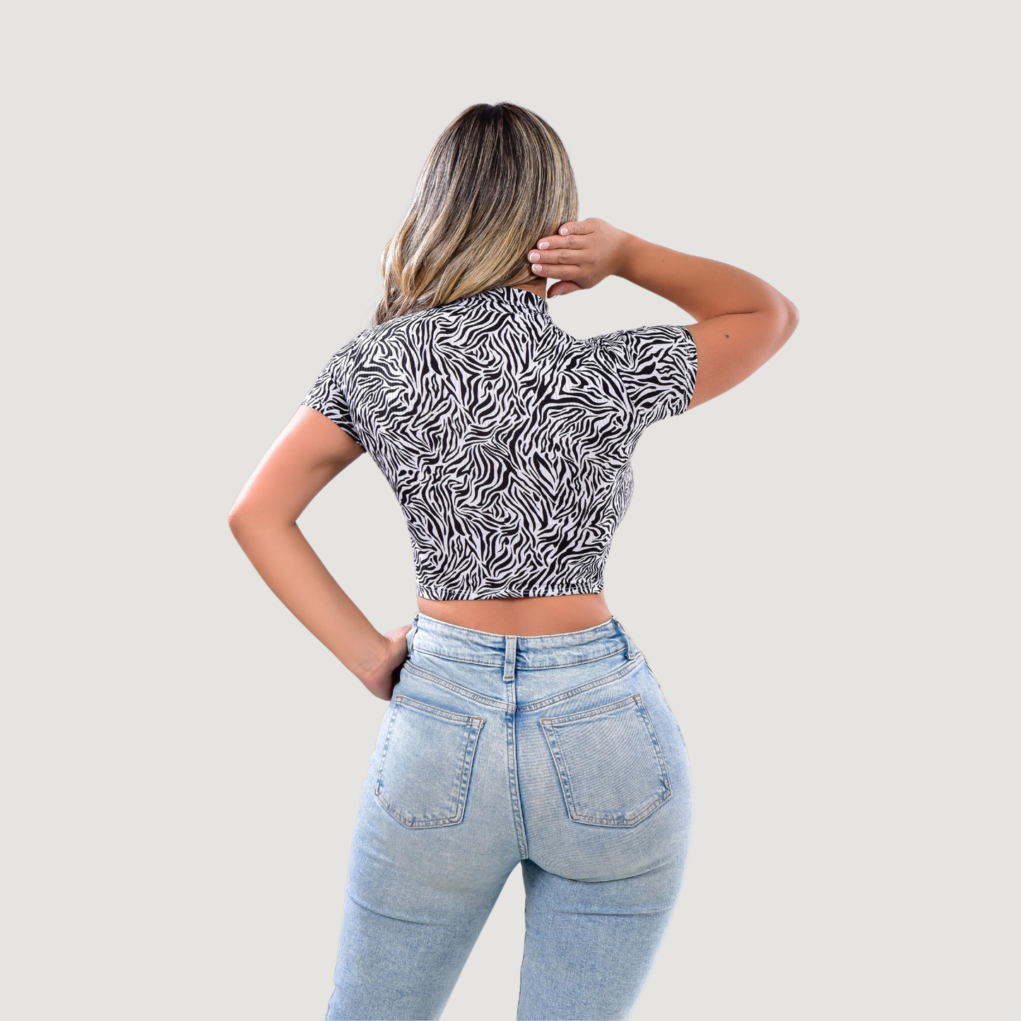 Comfortable Polo Ribbed Top