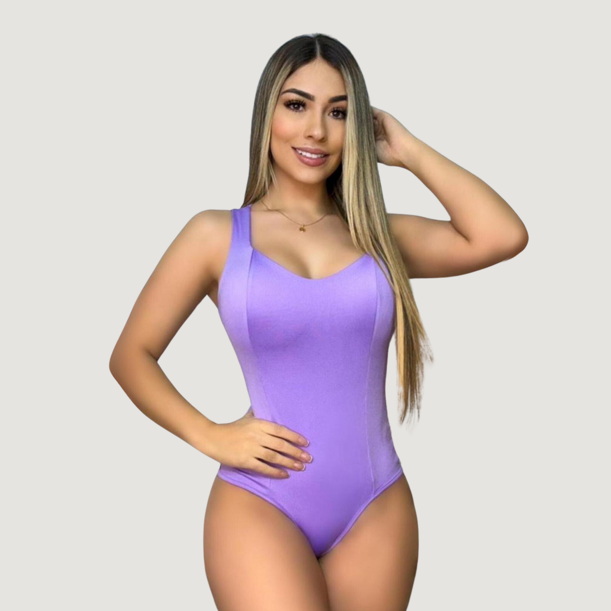 Layering Bodysuit - Thong Bodysuit Style - Saida Fashion 