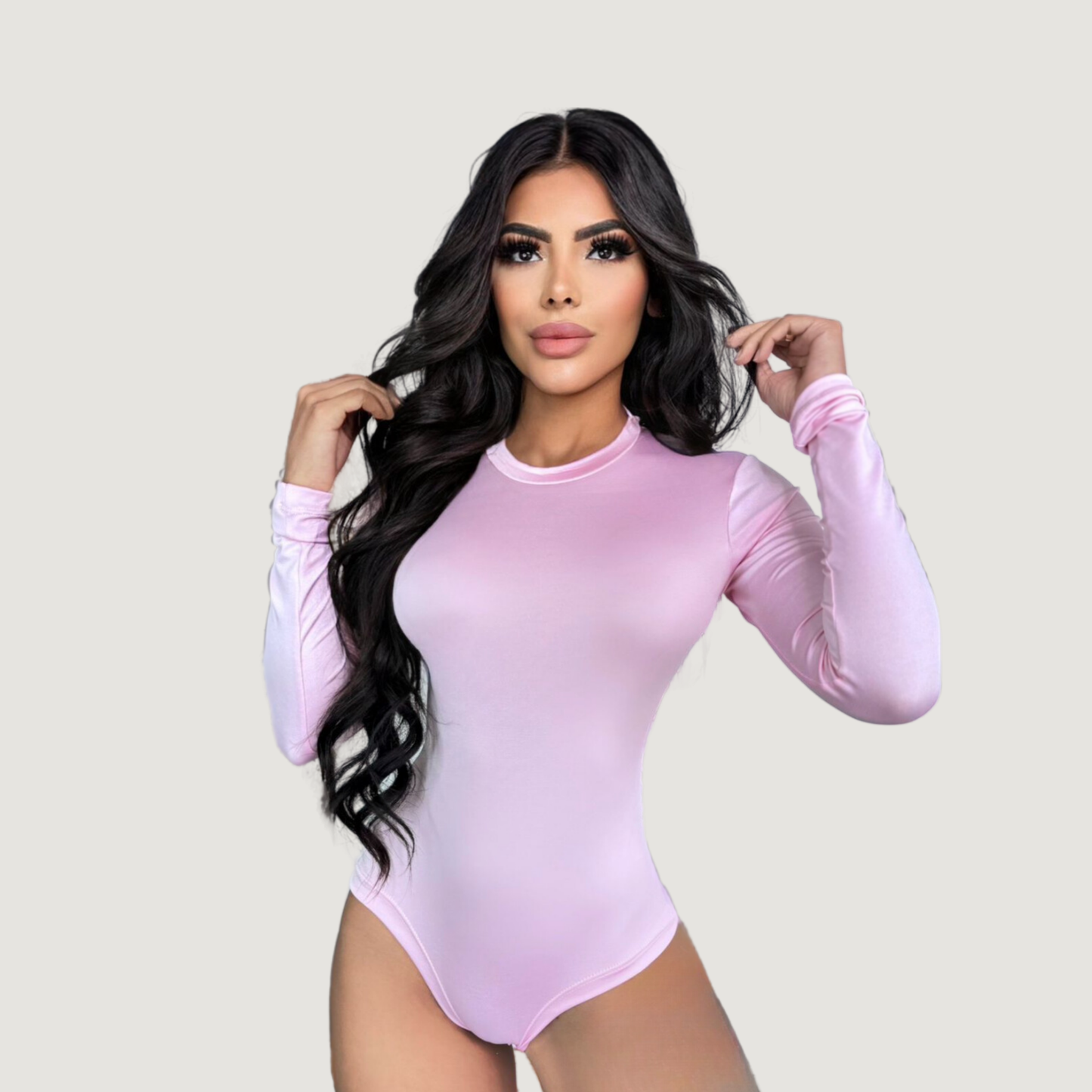 Long Sleeve Bodysuit - Essential Bodysuit - Saida Fashion 