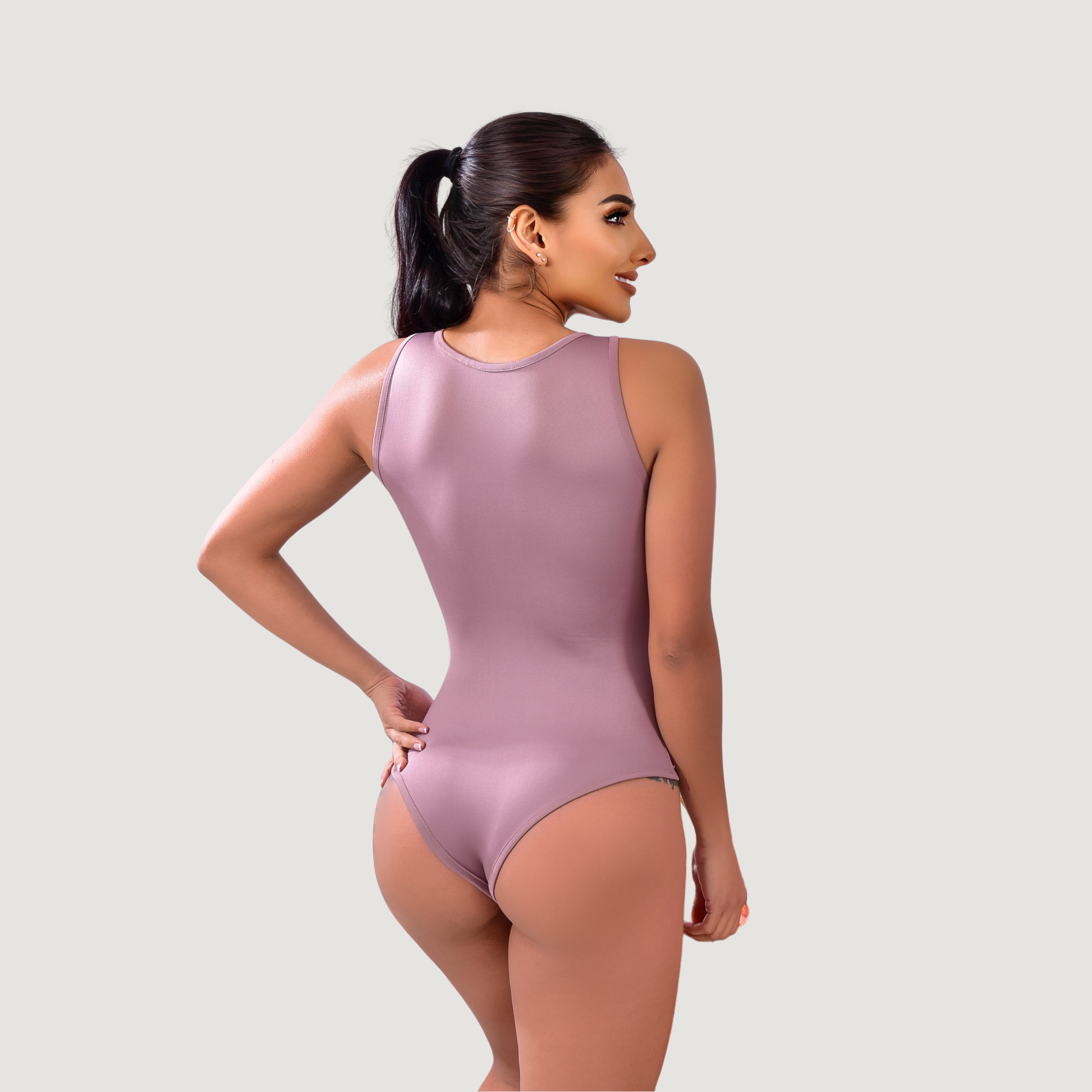 Thong Bodysuit - Spandex Comfort Fit - Saida Fashion 