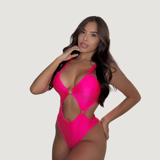 Fashion-Forward Cut-Out Bodysuit