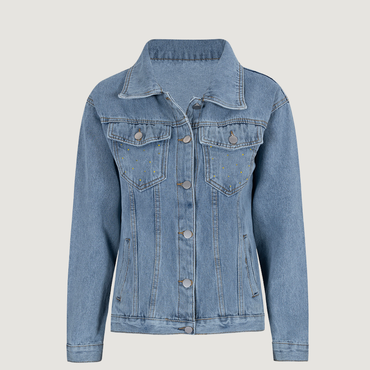 Unique Statement Denim Jacket