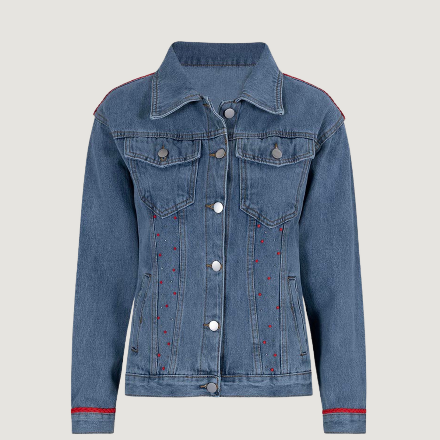 Unique Statement Denim Jacket