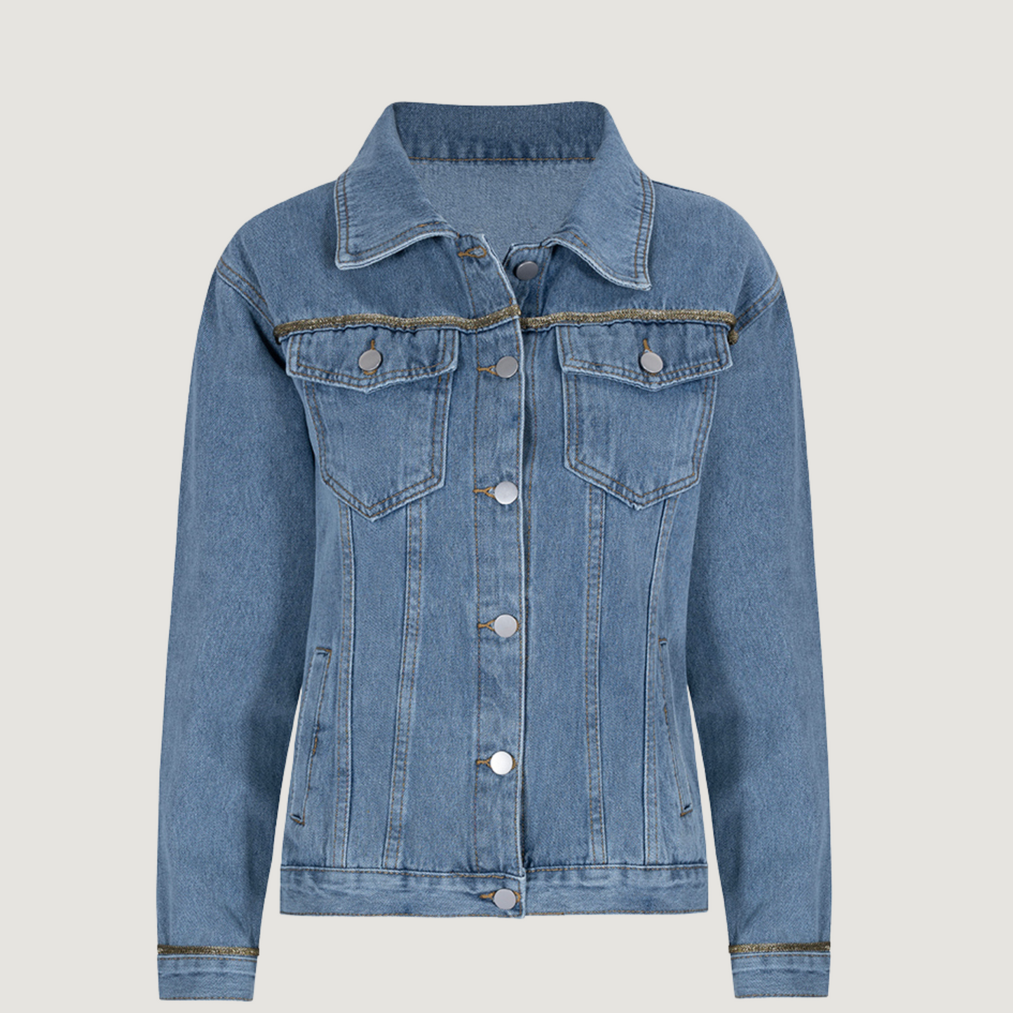 Unique Statement Denim Jacket