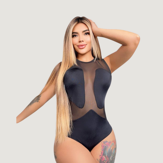 See-Through Mesh Bodysuit