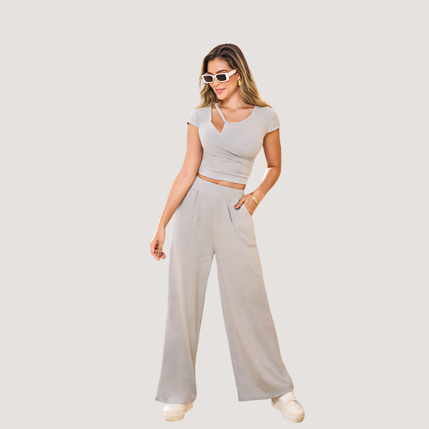 Two-Piece Lounge Set Trendy