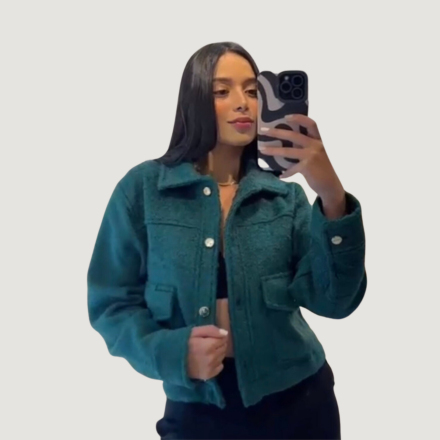 Cute Winter Jackets with Front Pockets