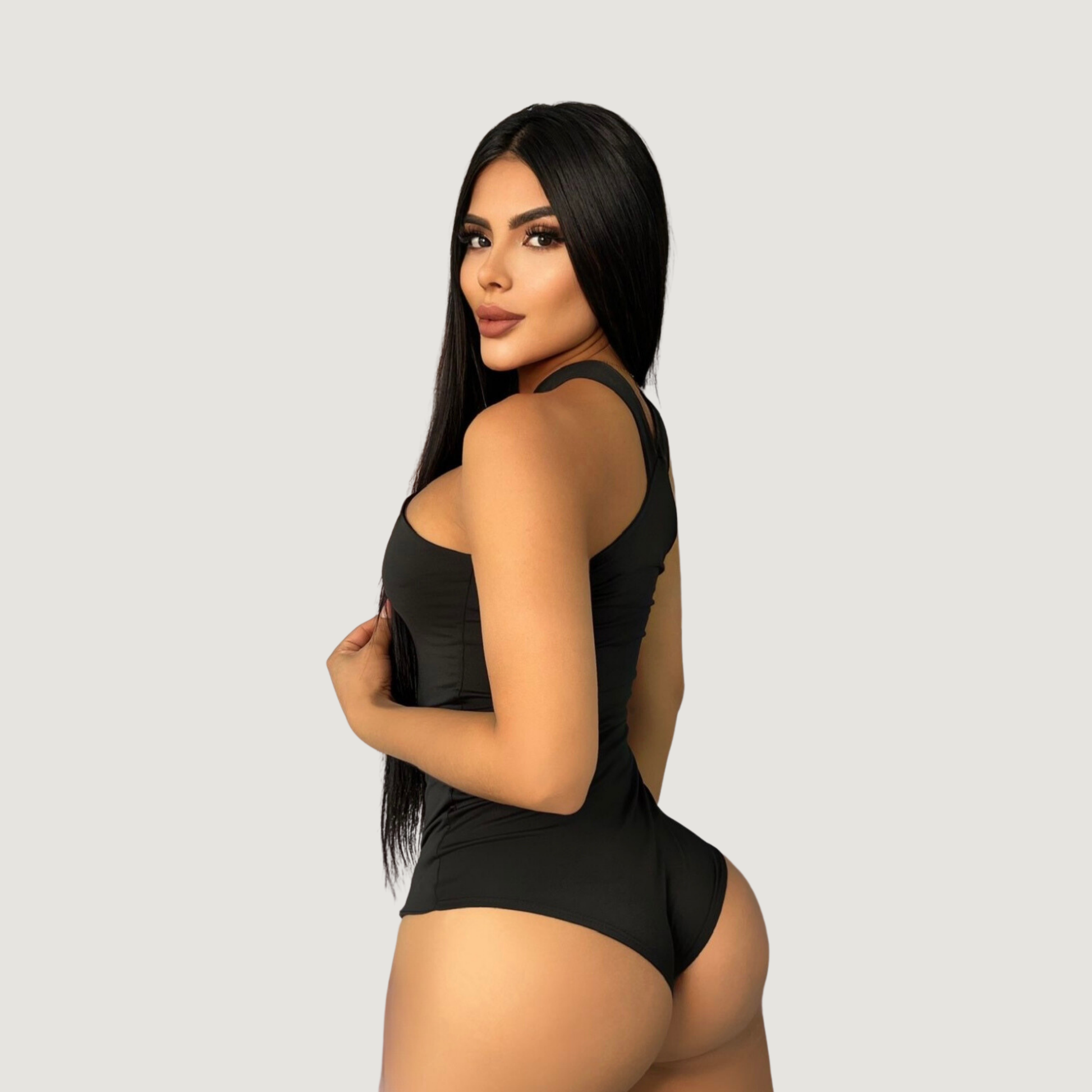 Spandex Bodysuit - Sexy Halter Style - Saida Fashion 