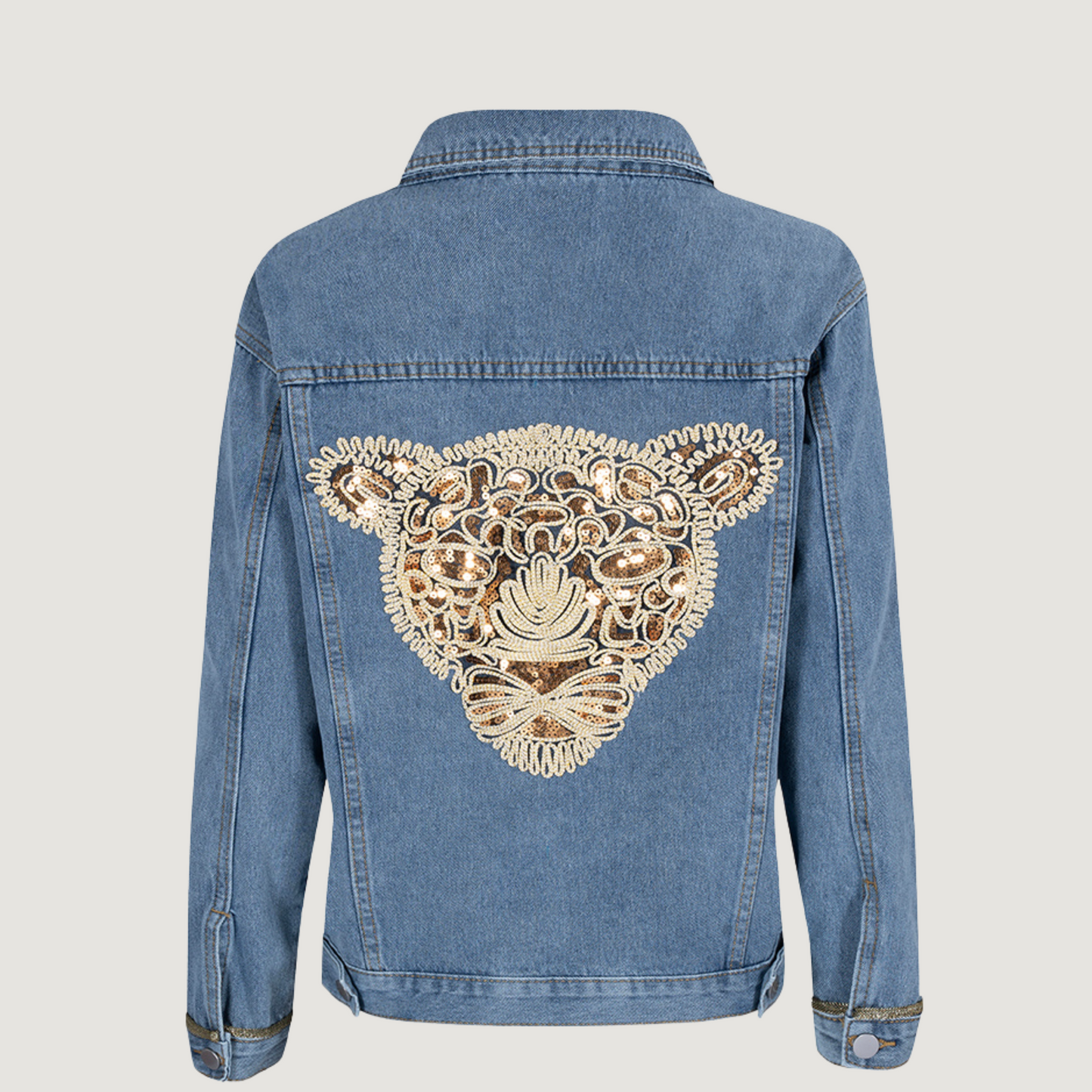 Unique Statement Denim Jacket