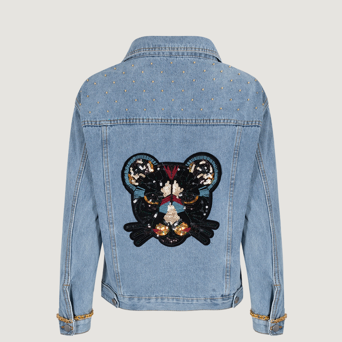 Unique Statement Denim Jacket