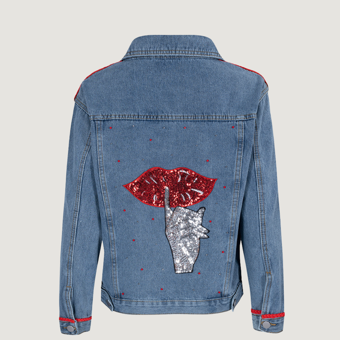 Unique Statement Denim Jacket