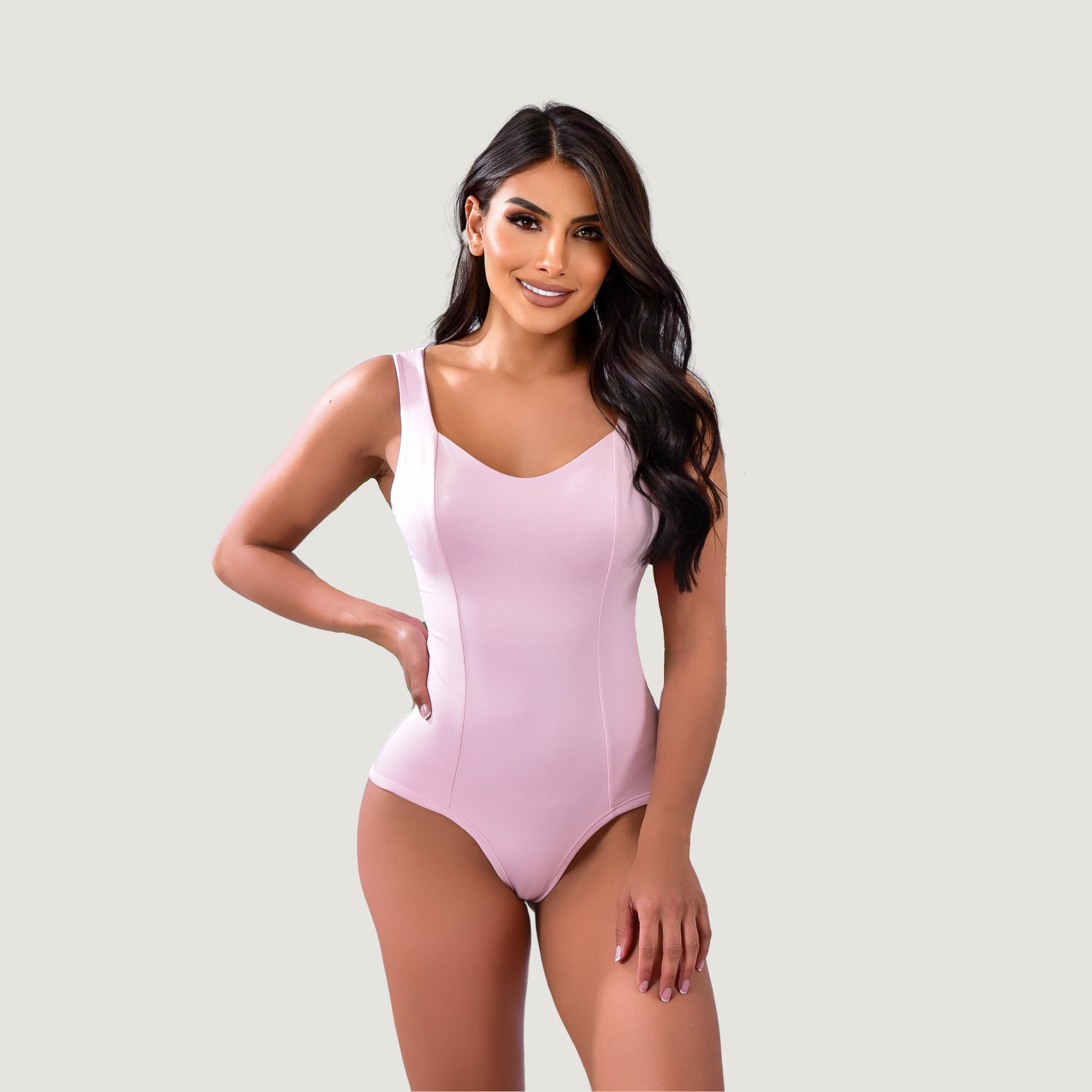 Layering Bodysuit - Thong Bodysuit Style - Saida Fashion 