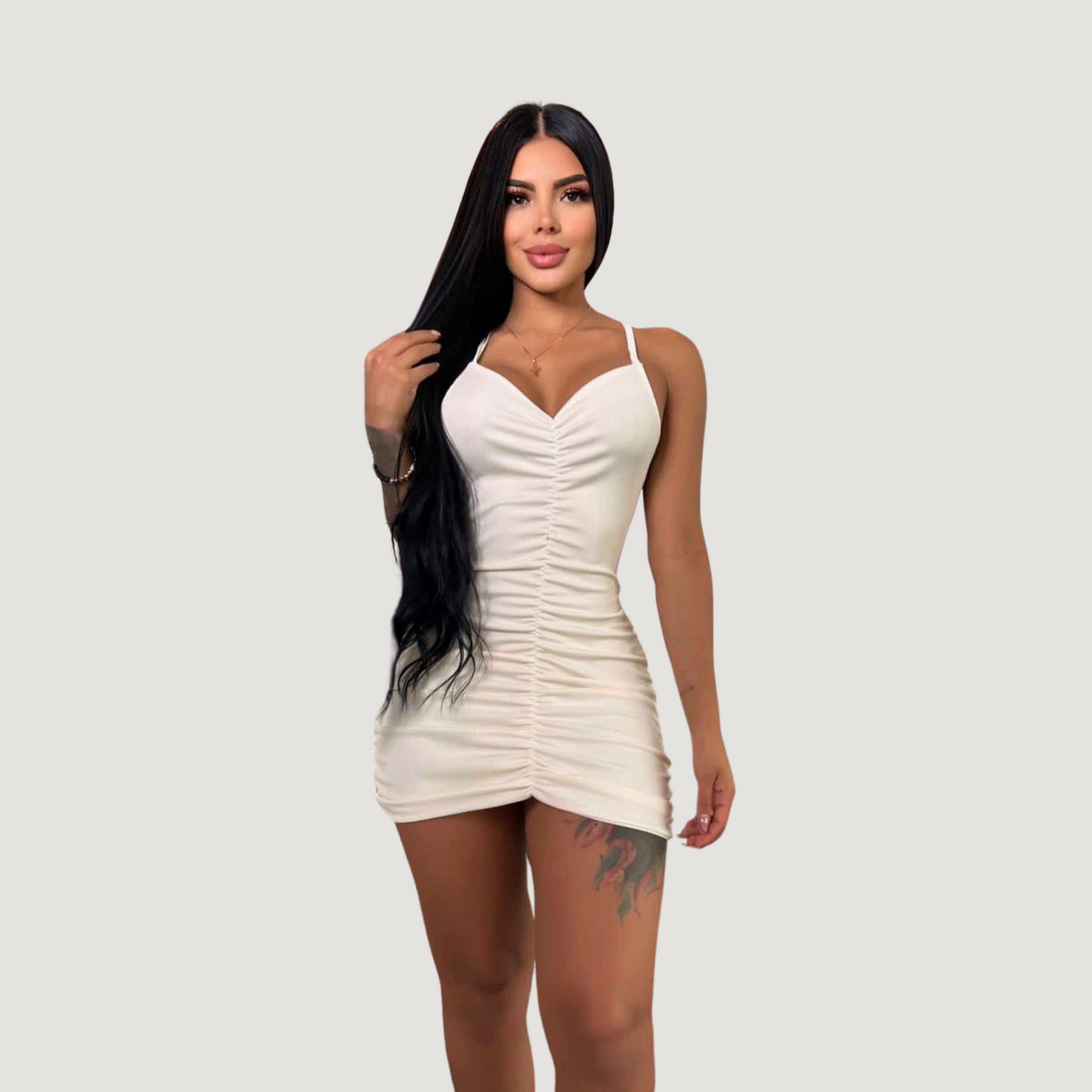 Sexy Dresses with Spaghetti Straps - Saida Fashion 