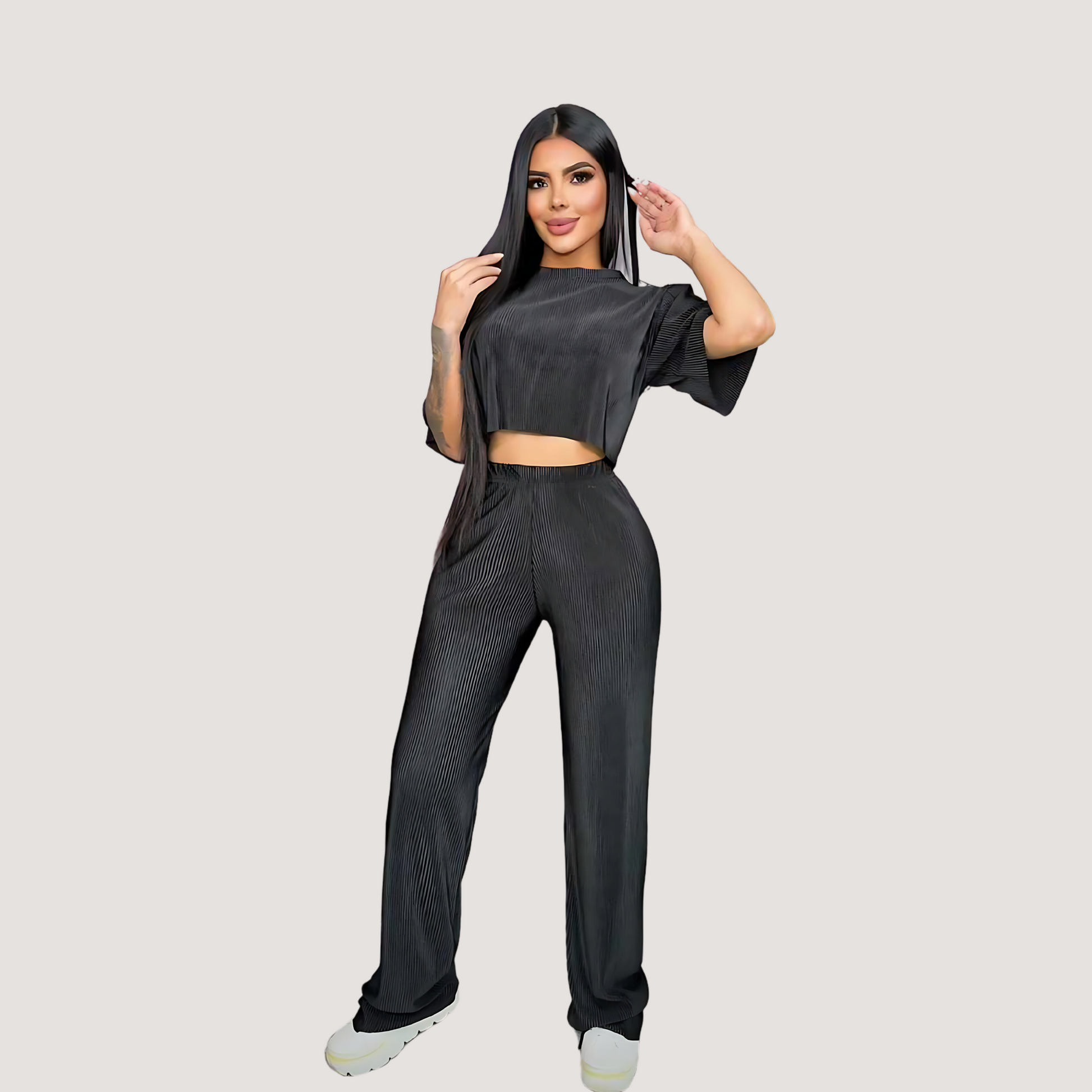 Matching Set for Casual Comfort - Saida Fashion 