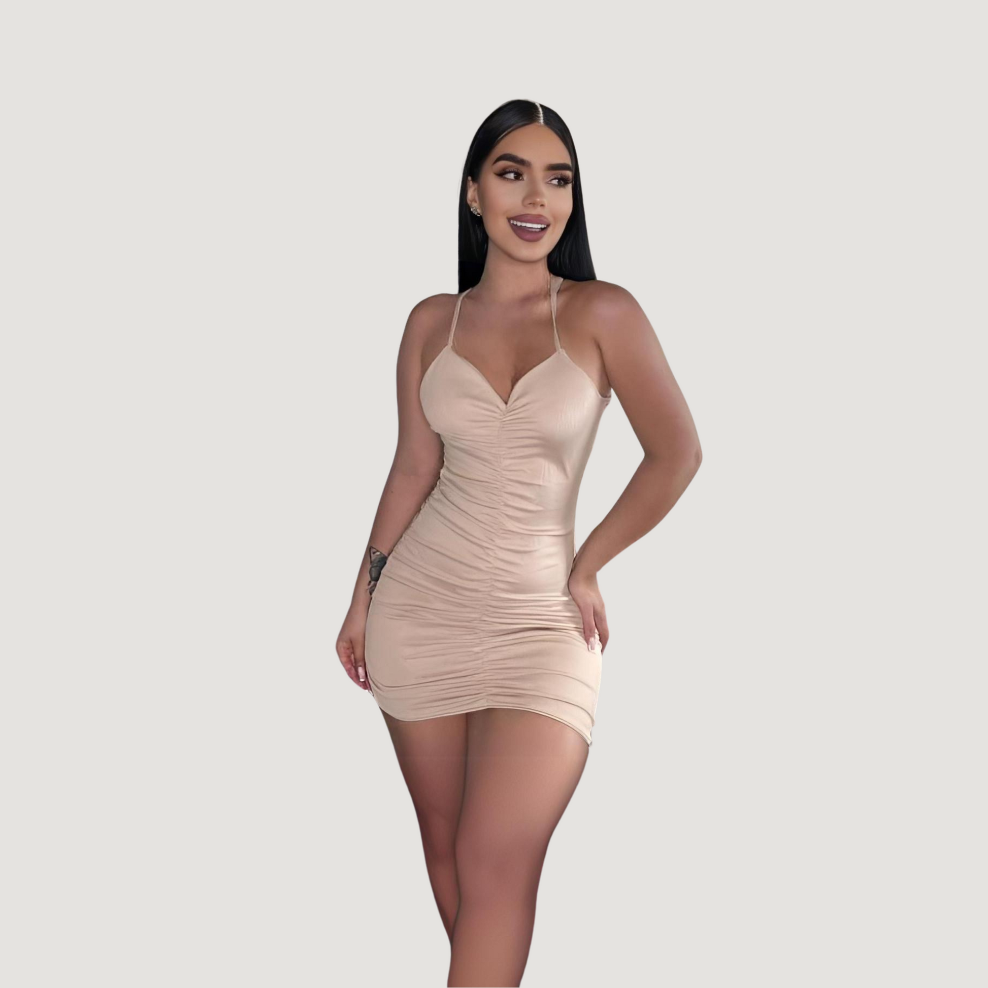 Sexy Dresses with Spaghetti Straps - Saida Fashion 