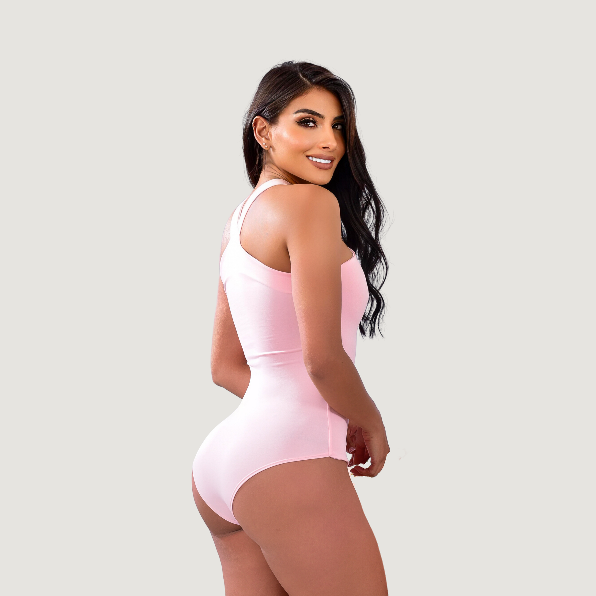 Spandex Bodysuit - Sexy Halter Style - Saida Fashion 